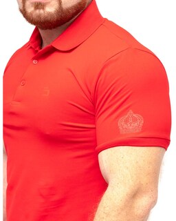 Foto 2 | Playera Polo Benziny PC8001 color Rojo para Hombre