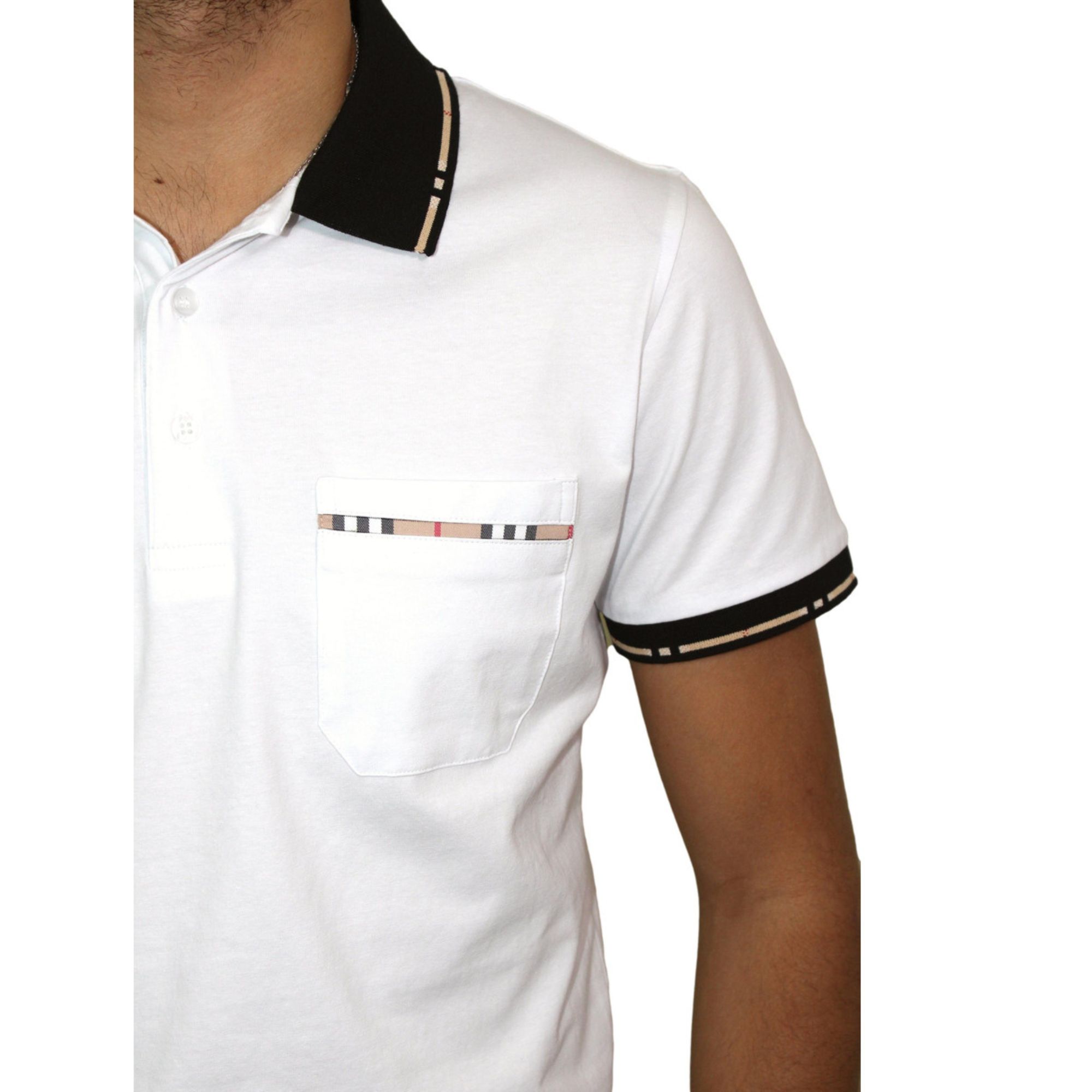 Foto 2 | Polo Pavini Pt1007 color Blanco para Hombre