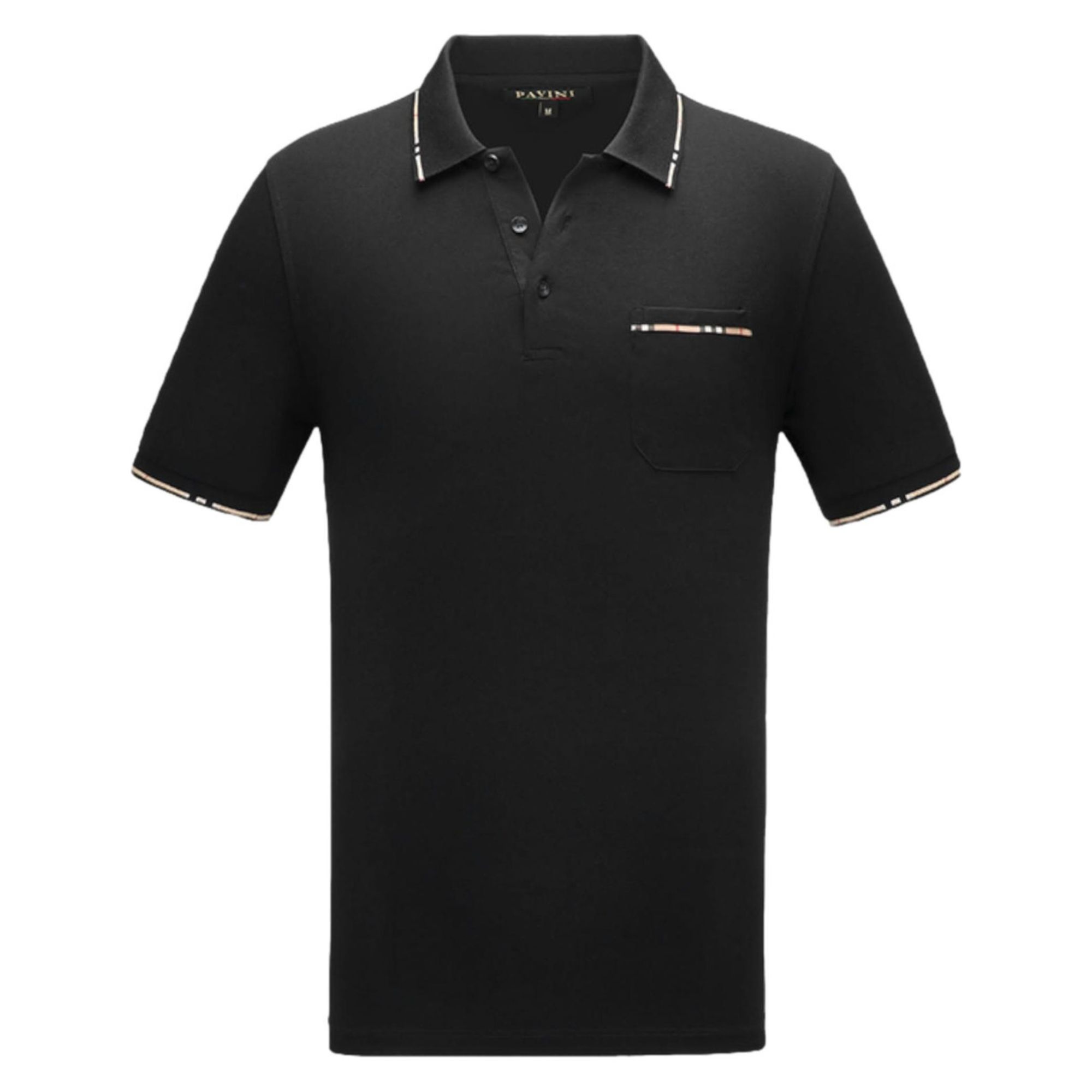 Foto 4 | Polo Pavini Pt1007 color Negro para Hombre