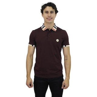 Foto 1 | Playera Polo Pavini Pt-1022 color Vino para Hombre