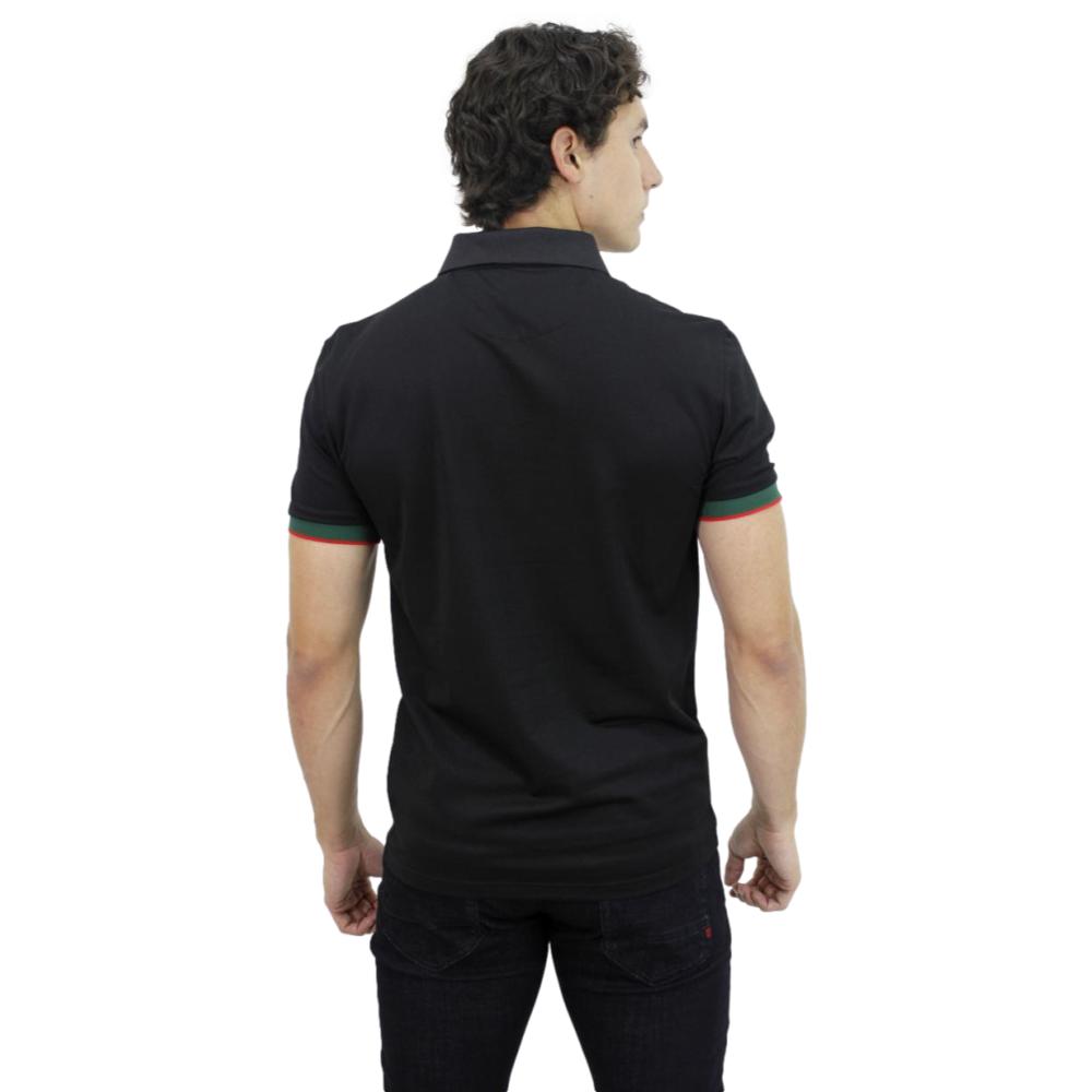 Foto 4 pulgar | Playera Polo Pavini P-3048 color Negro para Hombre