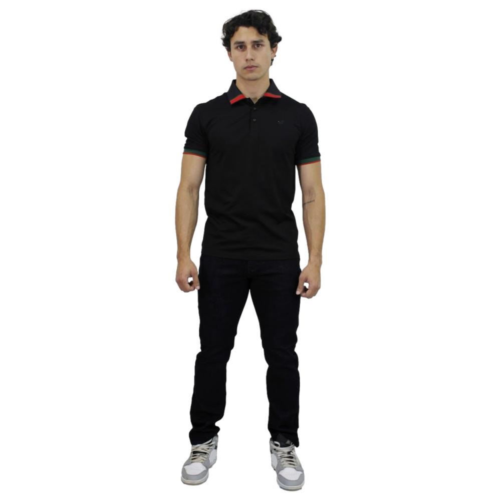 Foto 5 pulgar | Playera Polo Pavini P-3048 color Negro para Hombre