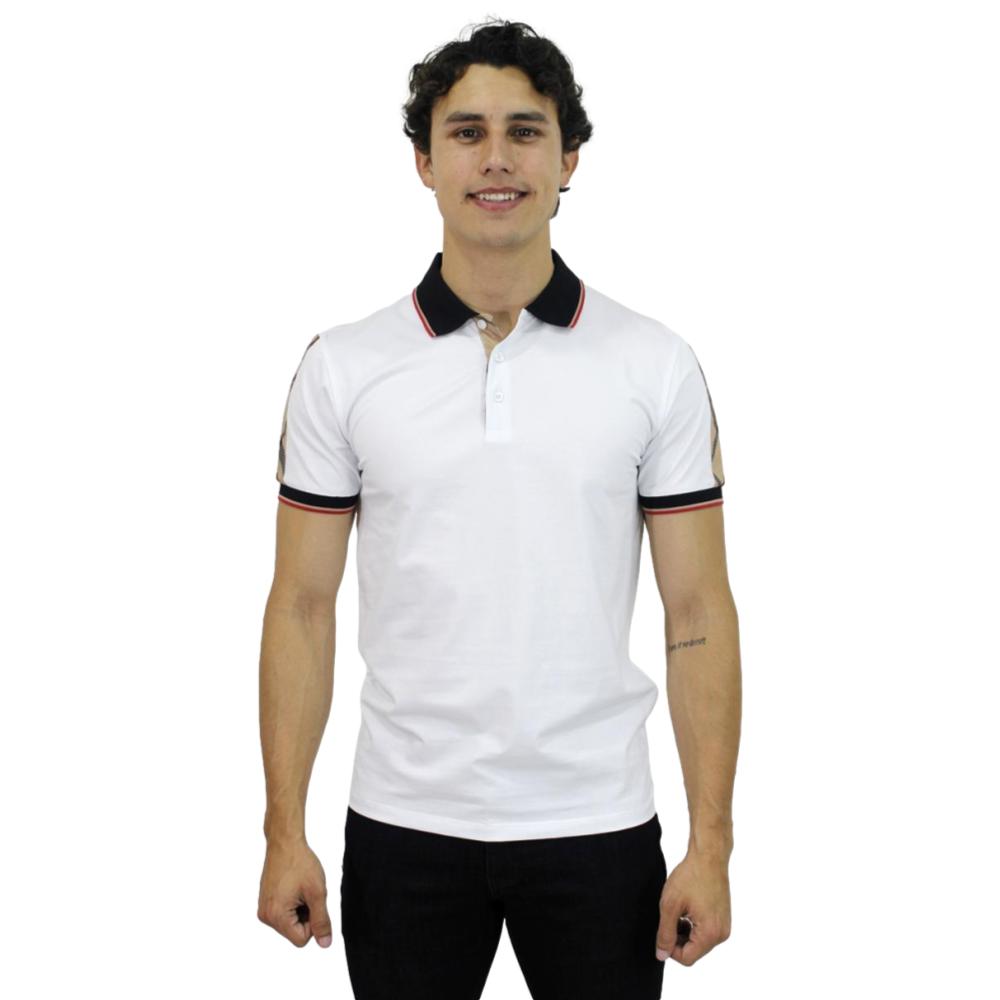 Foto 2 pulgar | Playera Polo Pavini P-2190 color Blanco para Hombre