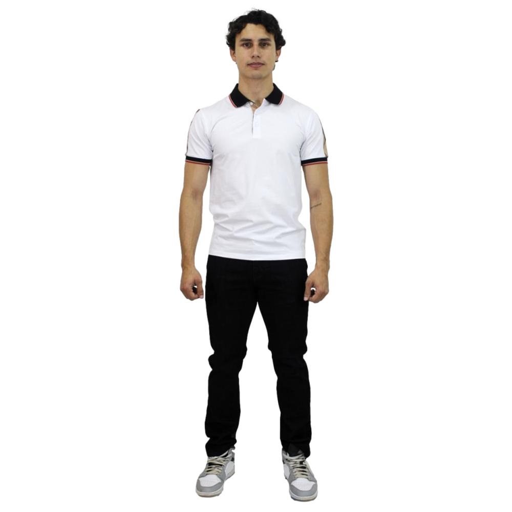 Foto 5 pulgar | Playera Polo Pavini P-2190 color Blanco para Hombre