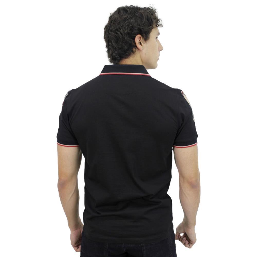 Foto 3 pulgar | Playera Polo Pavini P-2190 color Negro para Hombre