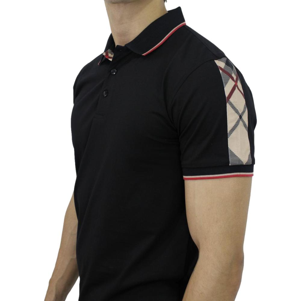 Foto 4 pulgar | Playera Polo Pavini P-2190 color Negro para Hombre