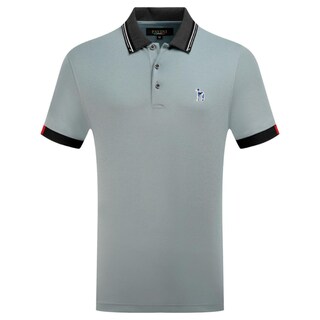 Foto 1 | Playera Pavini Tipo Polo De Caballero Lisa Bluegrey P-3020