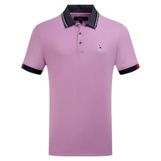 Foto 1 | Playera Pavini Tipo Polo De Caballero Lisa Purple P-3020