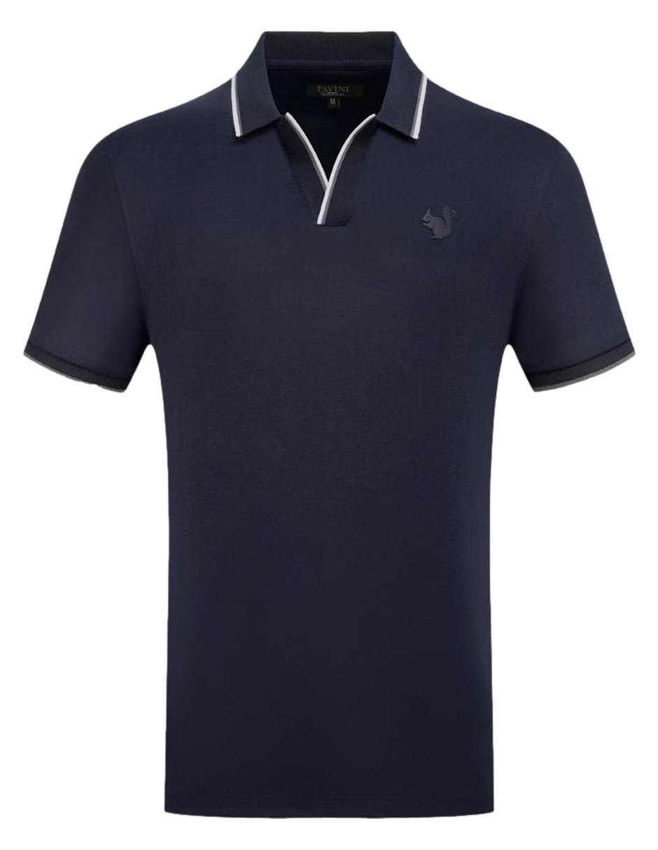 Playera Polo Pavini P-2197-Navy color Azul para Caballero