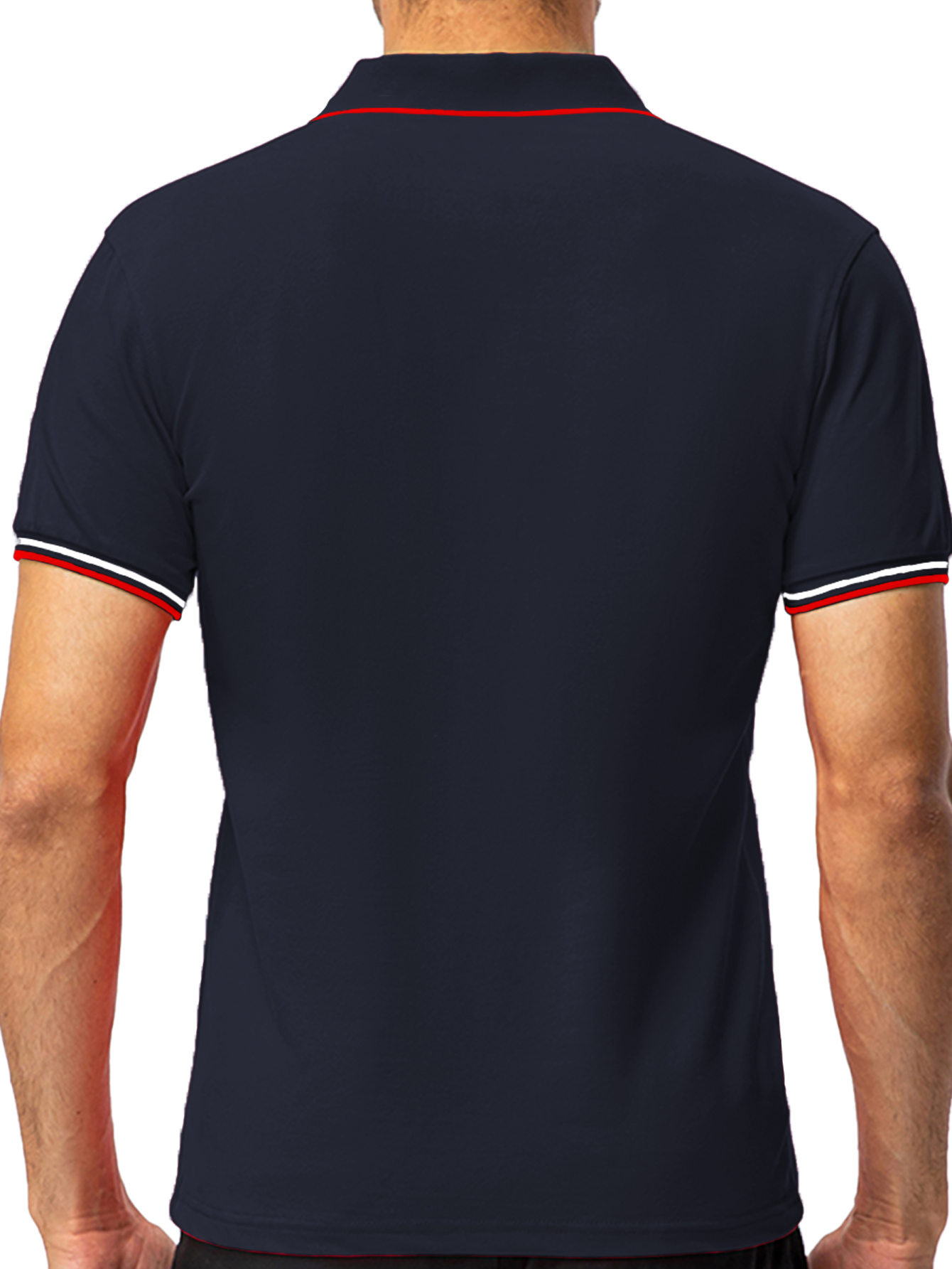 Foto 5 pulgar | Playera Polo Shendy Vendy 255 color Azul para Hombre