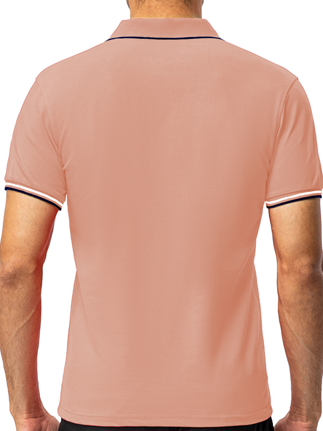 Foto 4 | Polo Shendy Vendy Manga Corta color Rosa para Hombre