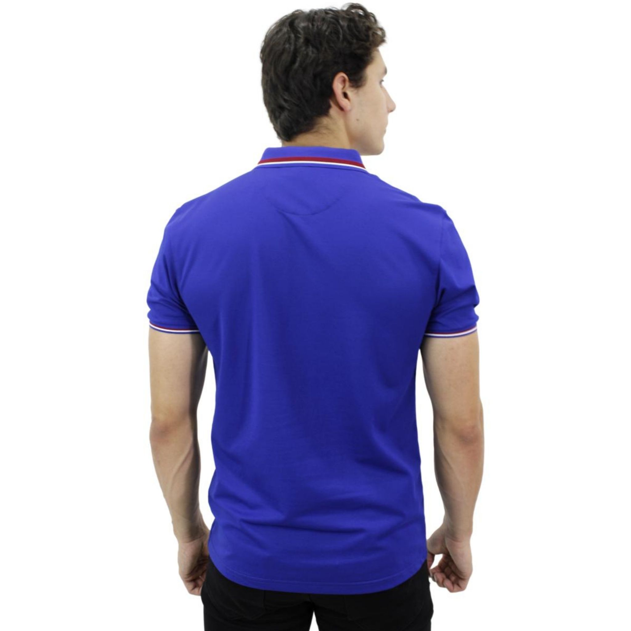 Foto 4 pulgar | Playera Polo Pavini Hv-45-royal color Azul para Hombre