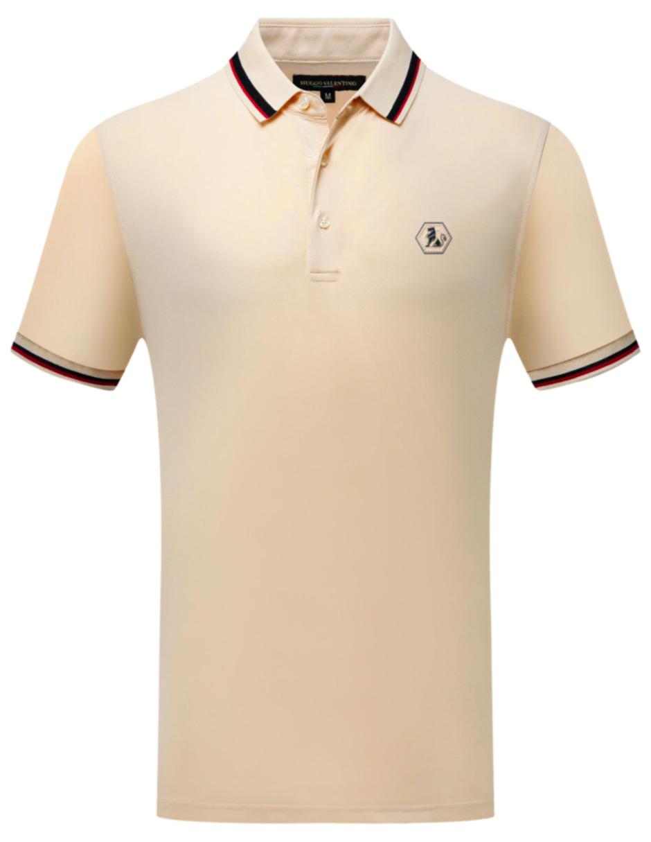 Foto 2 pulgar | Playera Polo Pavini Hv-45-beige Color Beige Para Caballero