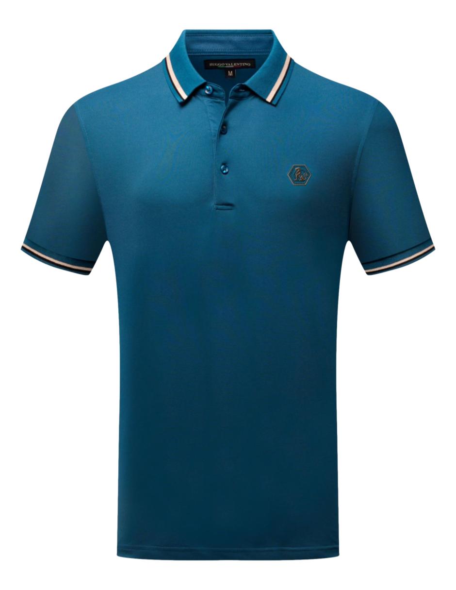 Foto 2 pulgar | Playera Polo Pavini Hv-45-teal Color Turquesa Para Caballero