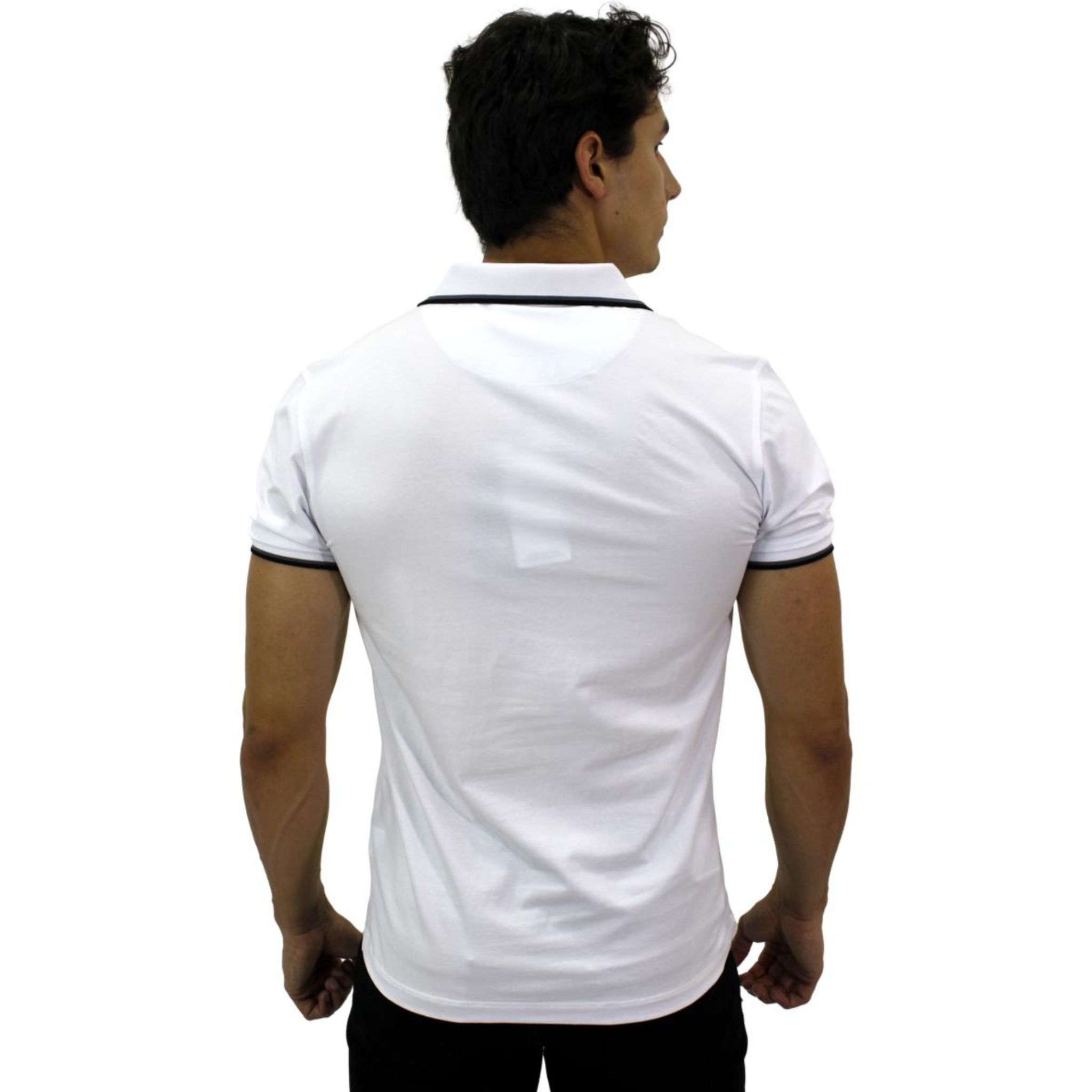 Foto 4 pulgar | Polo Pavini P2197 color Blanco para Hombre