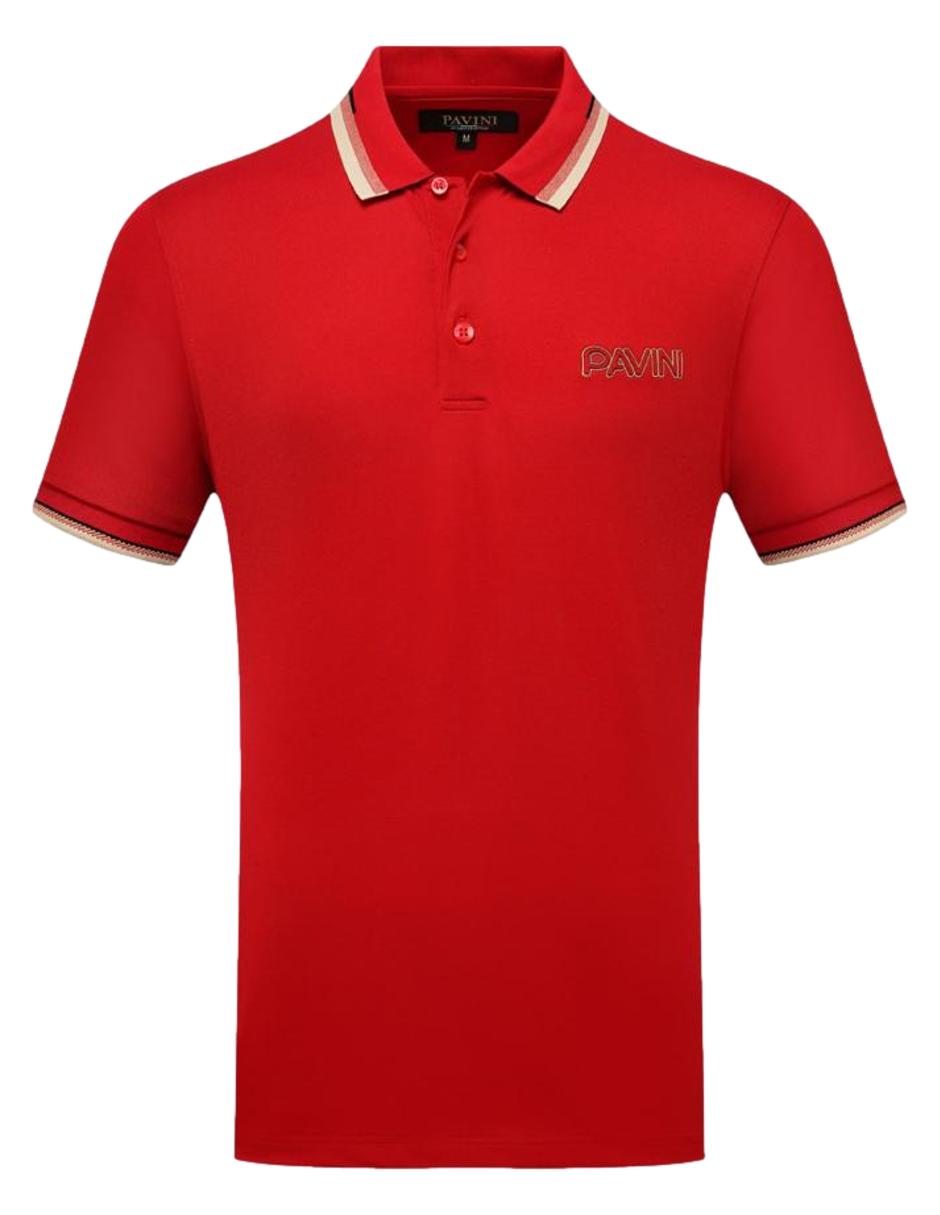 Polo Pavini Pt1030 color Rojo para Hombre