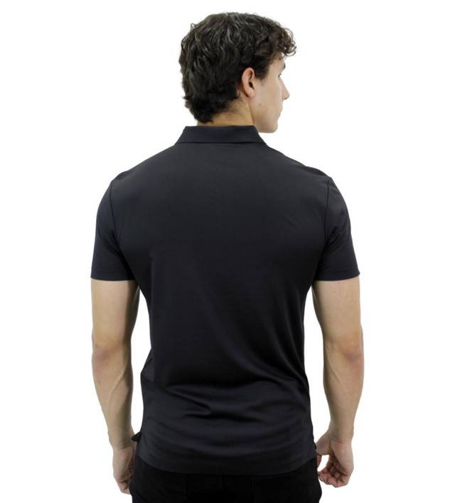 Foto 5 pulgar | Playera Polo  Hugo Valentino color Negro para Hombre