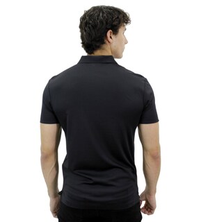 Foto 4 | Playera Polo Hugo Valentino color Negro para Hombre