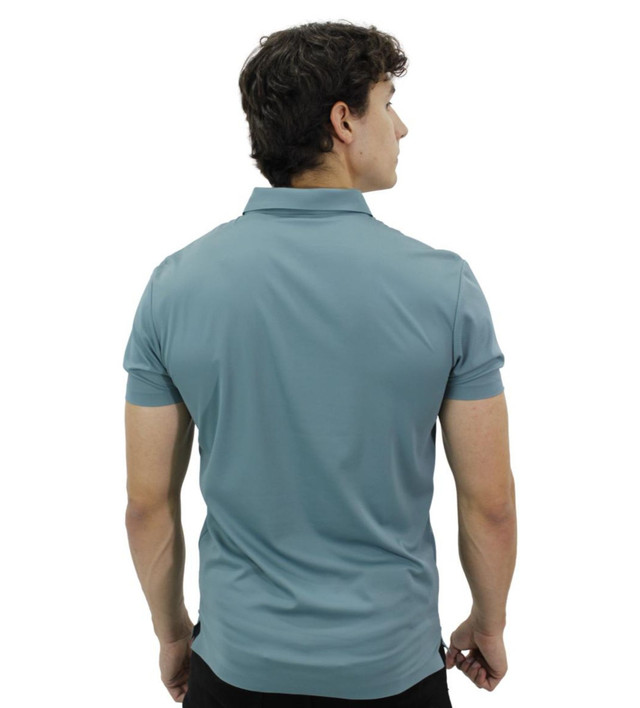 Foto 4 pulgar | Playera Polo Hugo Valentino color Verde  para Hombre