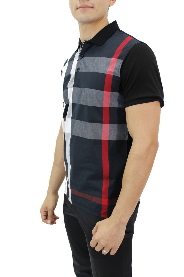 Foto 4 pulgar | Playera Huggo Valentino color Negro para Hombre