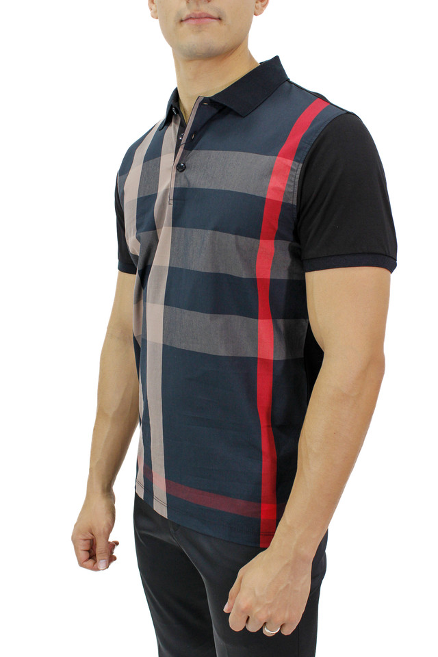 Foto 4 pulgar | Playera Huggo Valentino P-2192-beige para Hombre