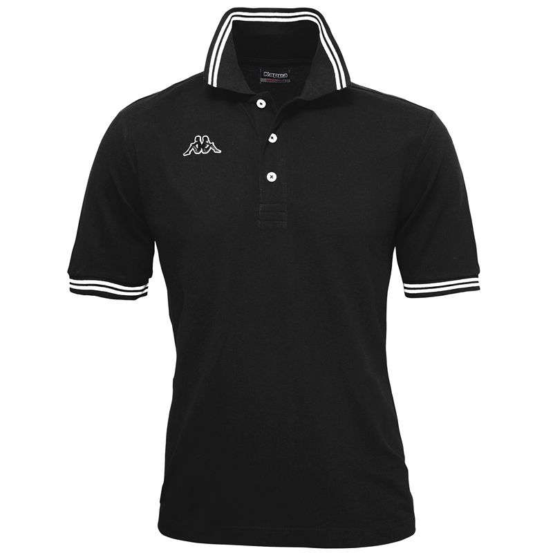 Foto 6 | Polo Kappa Logo Maltax 5 Mss Negro