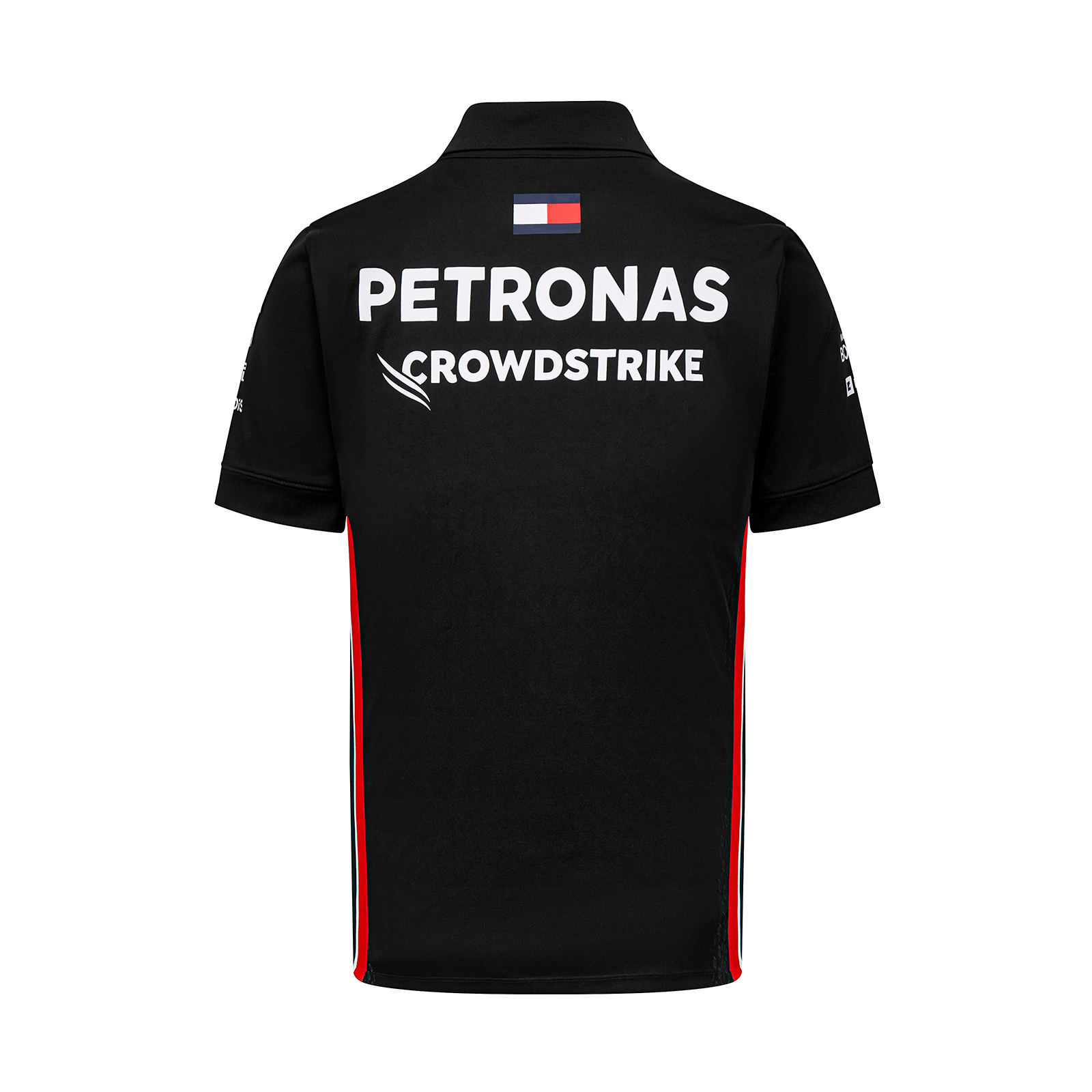 Foto 2 | Playera para Hombre Mercede Benz Amg Petronas tipo Polo Negra