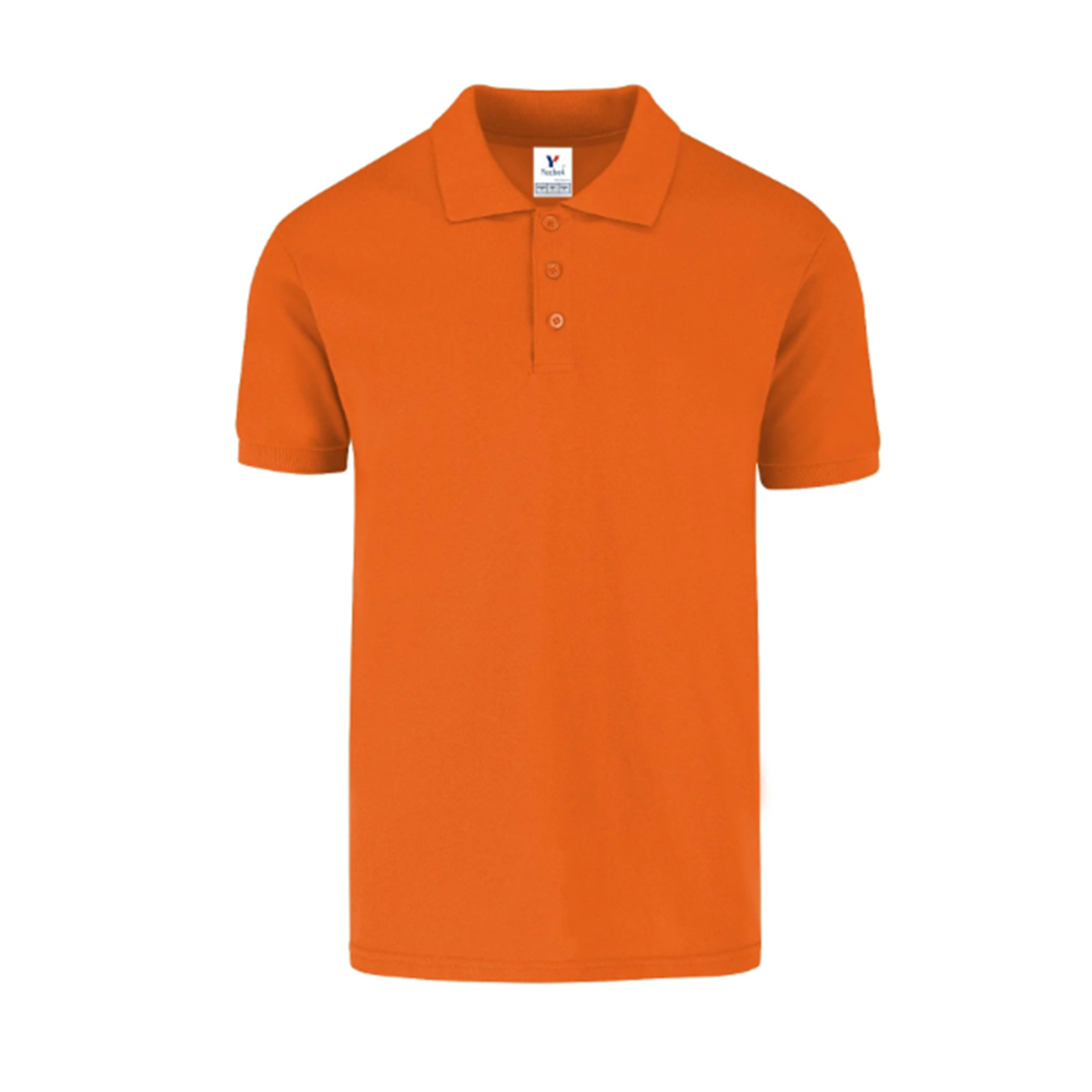 Foto 2 pulgar | Playera Polo color Naranja 50% Algodón Y 50% Poliéster para Caballero,