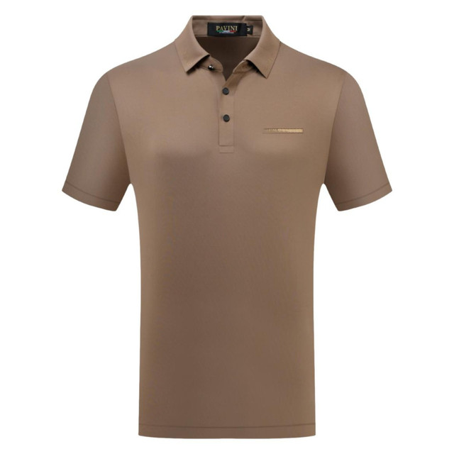 Foto 2 pulgar | Playera Pavini P-3061 Beige para Hombre