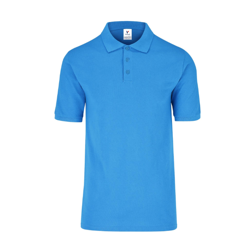 Playera Polo color Turquesa 50% Algodón Y 50% Poliéster para Caballero