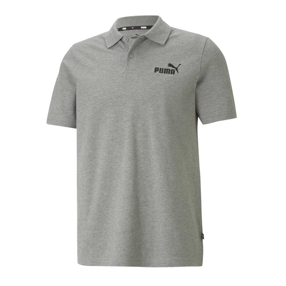 Playera Polo Puma Gris para Hombre