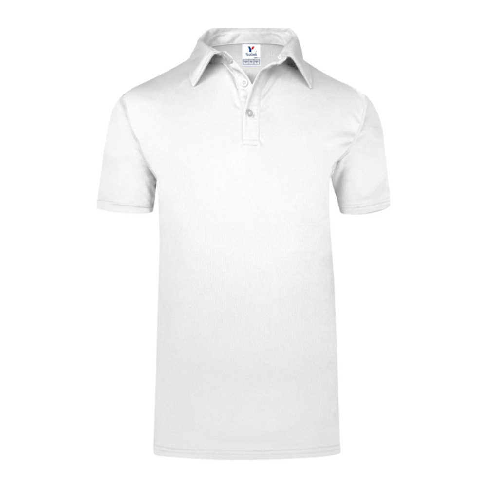 Playera para Caballero Tipo Polo Blanco