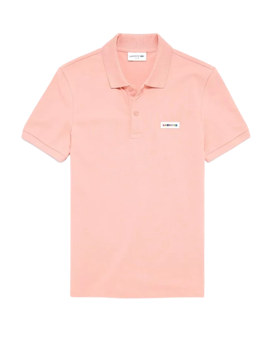 Polo Lacoste Slim Fit  Rosa para Hombre