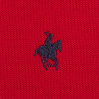 Foto 2 | Playera Polo Roja Clásica Para Caballero Polo Team