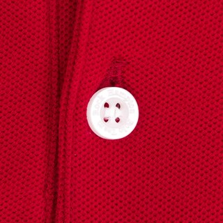 Foto 3 | Playera Polo Roja Clásica Para Caballero Polo Team