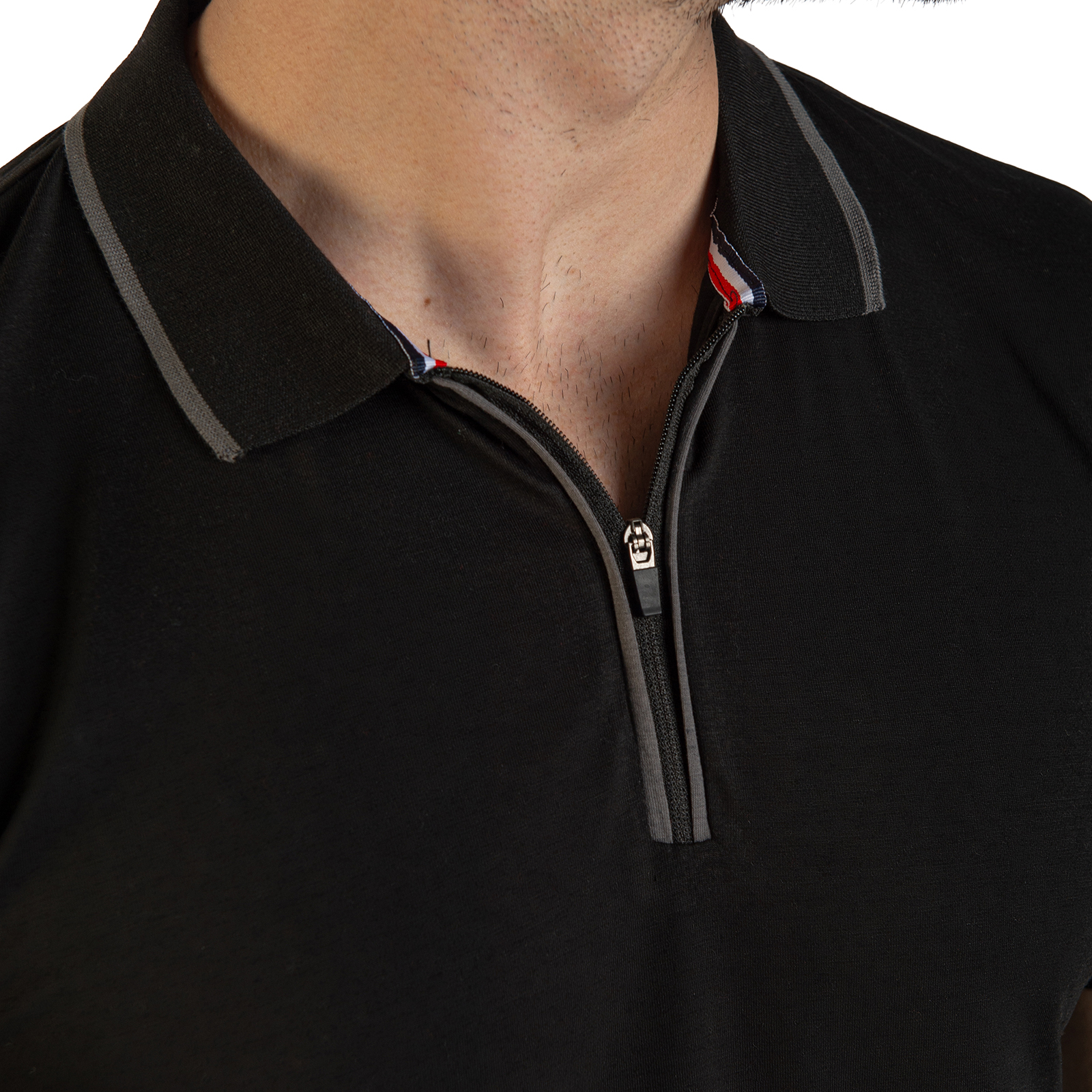 Foto 5 pulgar | Playera Polo CHB Chili Beans Clothing Co. Negra para Hombre