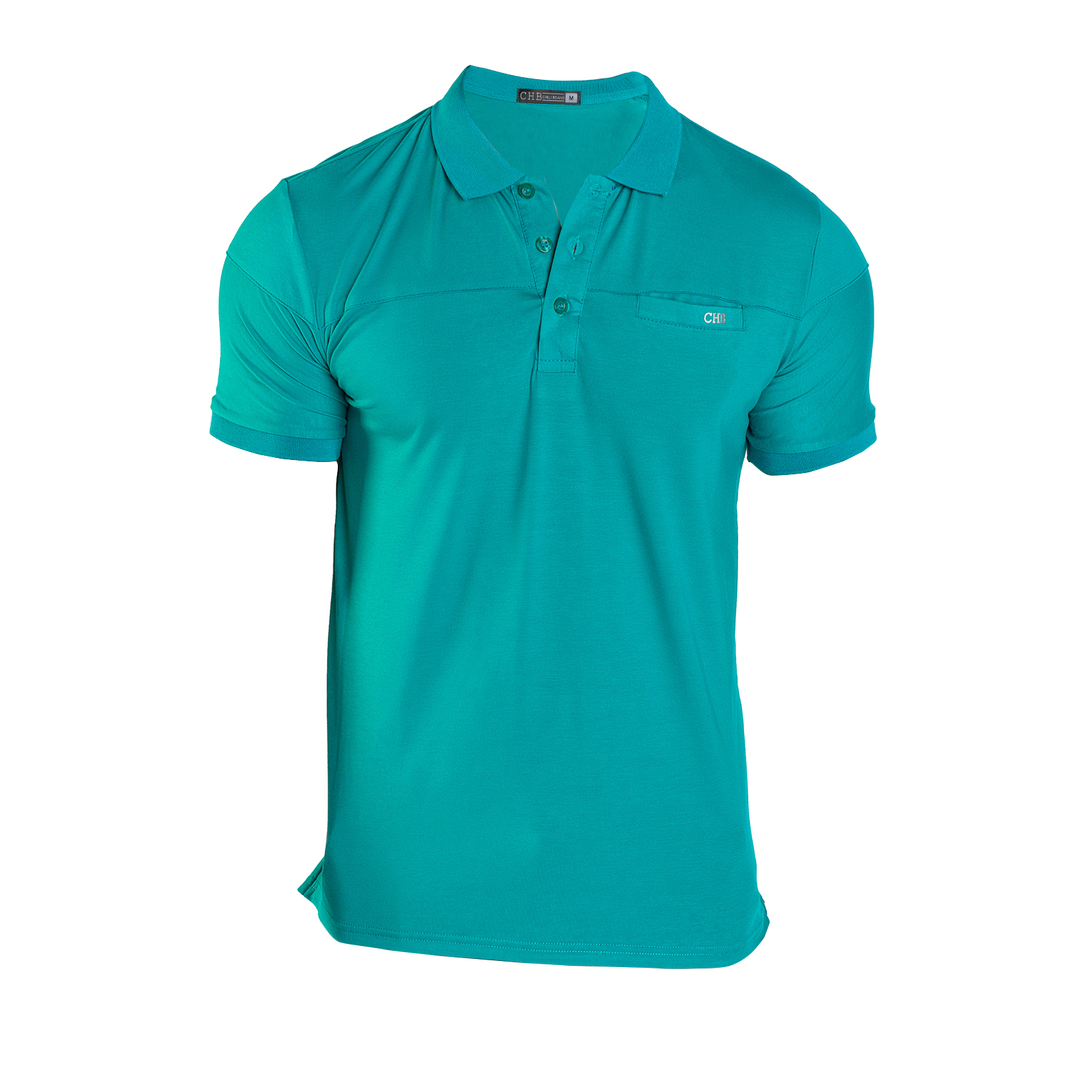 Playera Polo Chb Chili Beans Clothing Co. Basic Verde