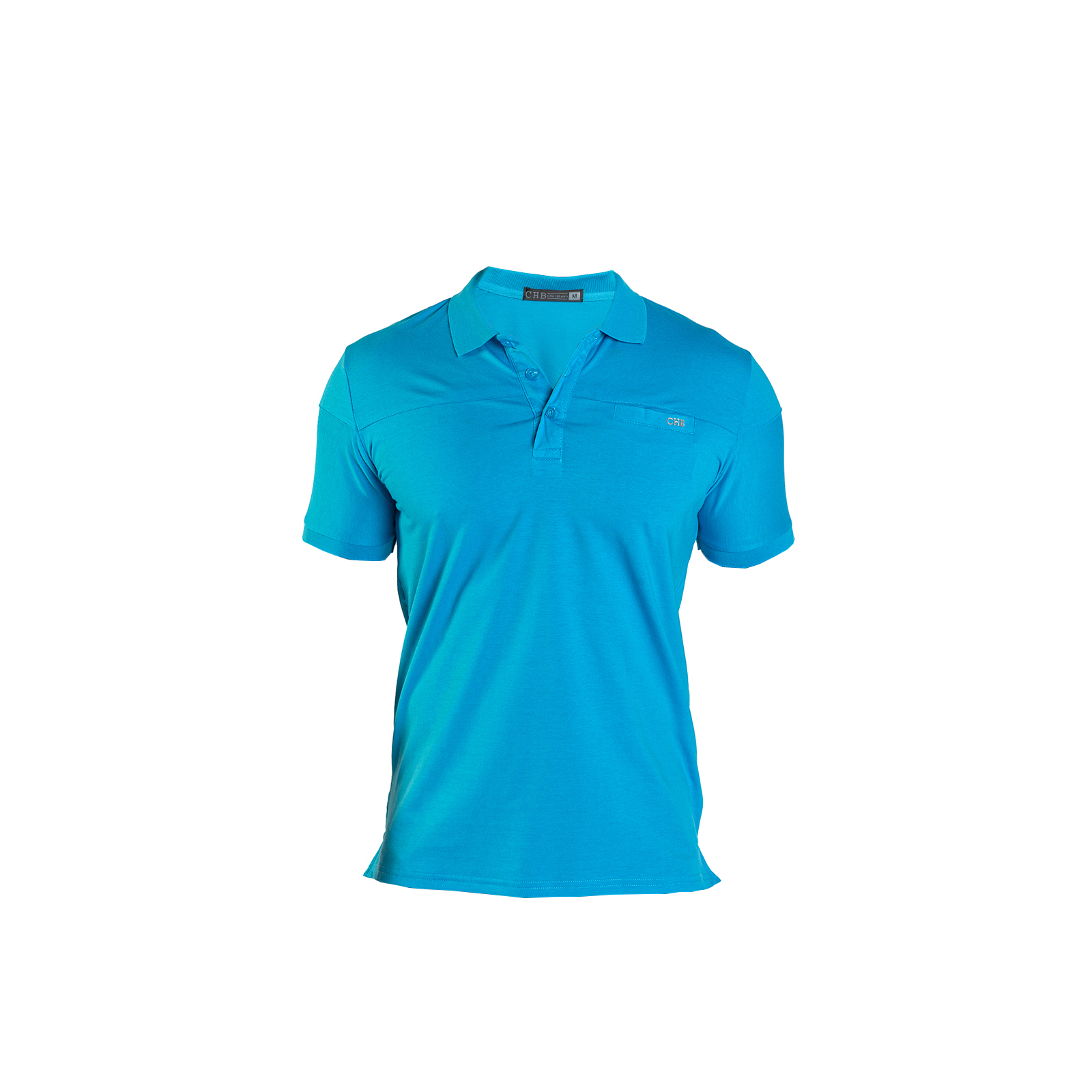 Foto 2 pulgar | Playera Polo CHB Chili Beans Clothing Co. Basic Azul Cielo para Hombre