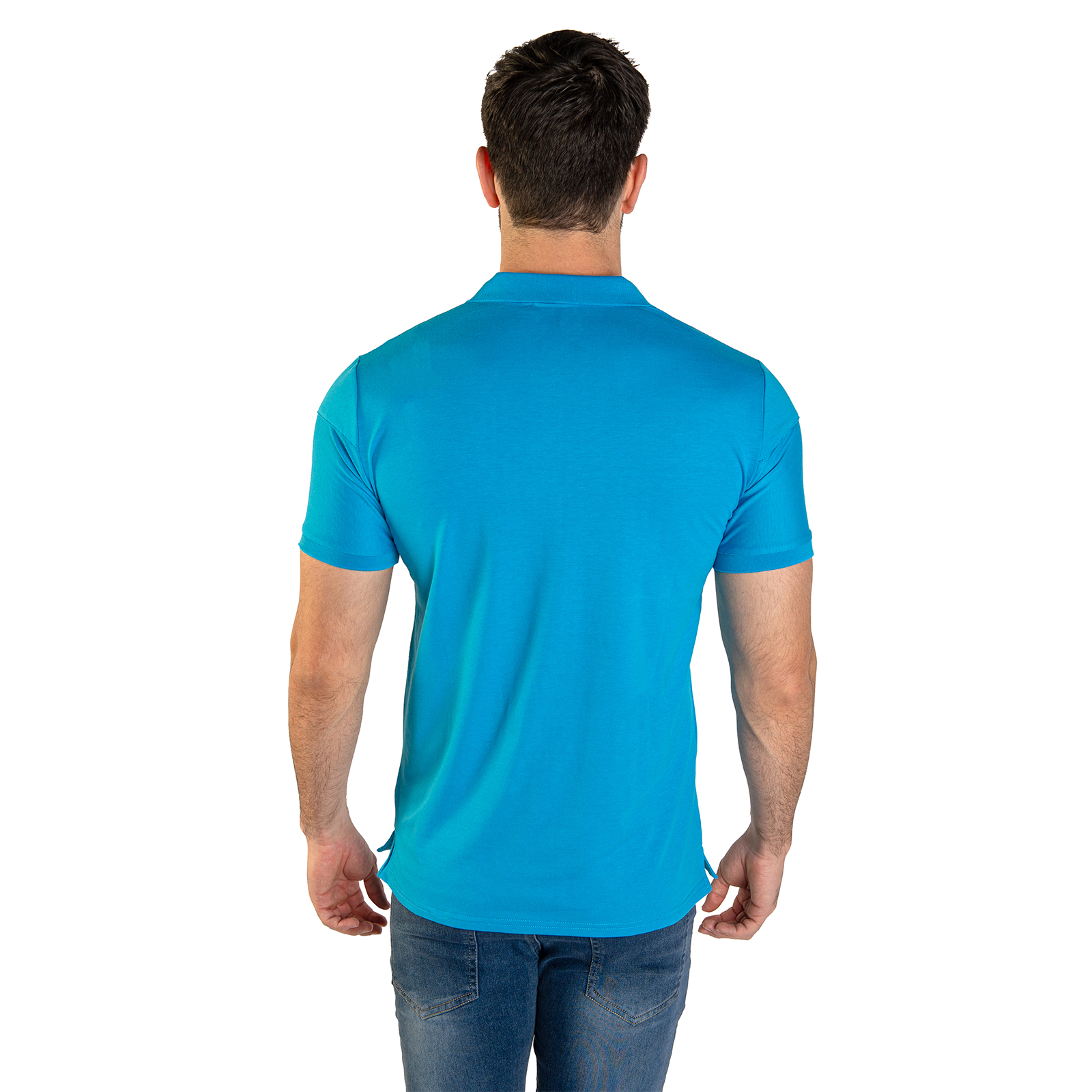 Foto 4 pulgar | Playera Polo CHB Chili Beans Clothing Co. Basic Azul Cielo para Hombre