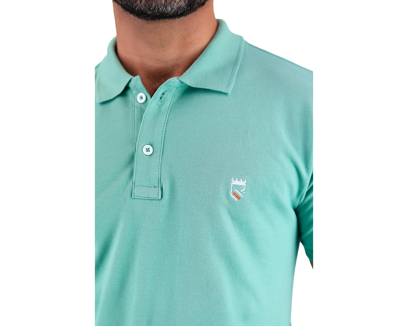 Foto 5 pulgar | Playera Polo Rams Cottons Roger para Hombre