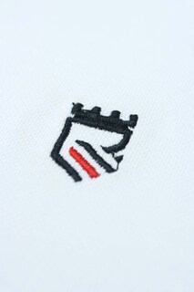 Foto 5 | Playera Tipo Polo Rams Cottons Modelo Roger Rojo Corte Slim Fit para Hombre