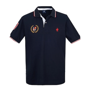 Foto 1 | Playera Polo Rock Hampton Polo Azul Marino para Hombre