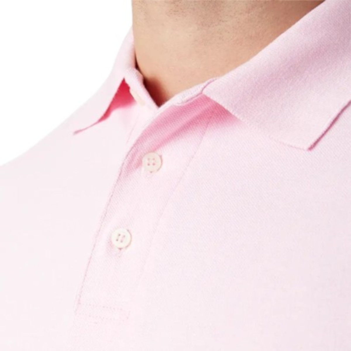 Foto 4 pulgar | Playera Polo Piqué Para Caballero - Color Rosa - 100% Algodón