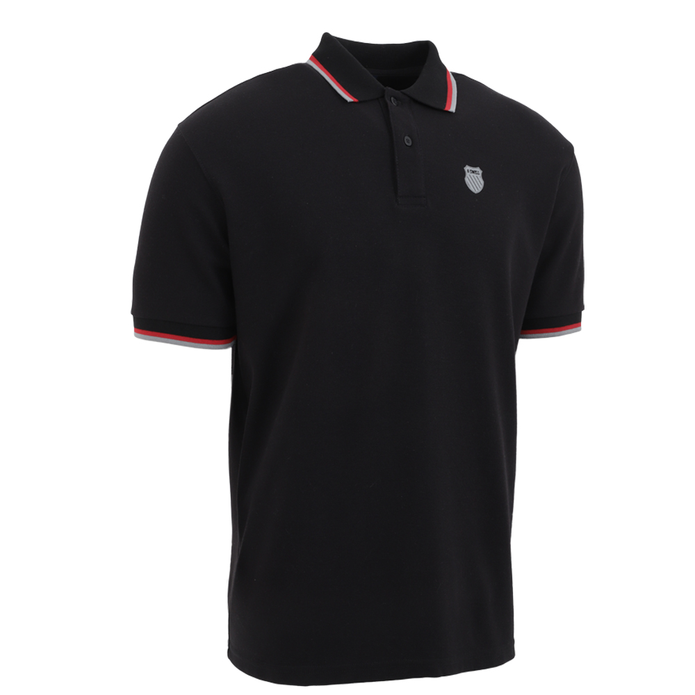 Foto 5 pulgar | Playera Polo K-swiss Ps008 Para Hombre Color Negro