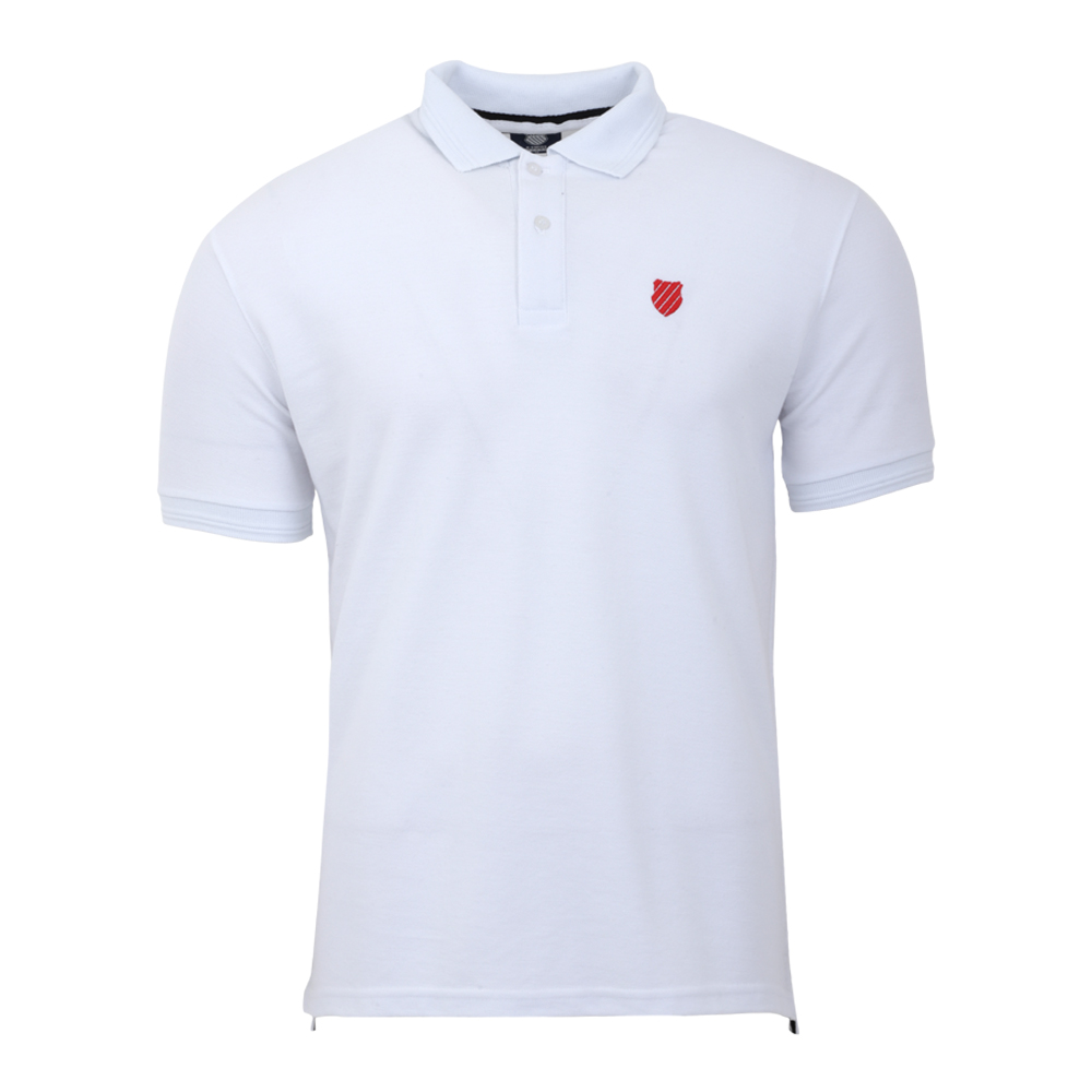 Playera Polo K-swiss Zorc Para Hombre Color Blanco