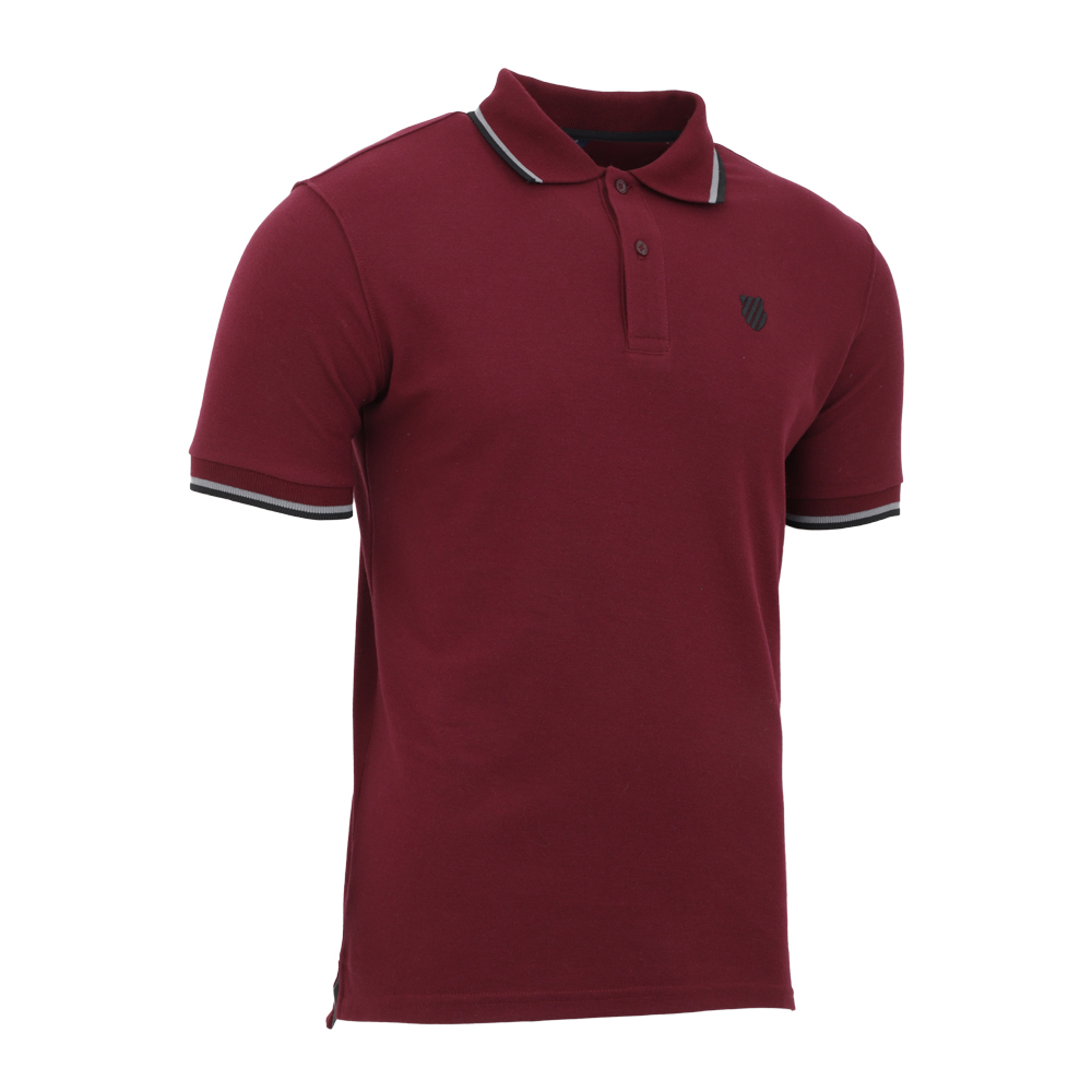 Foto 3 pulgar | Playera Polo K-swiss Bruno Para Hombre Color Vino