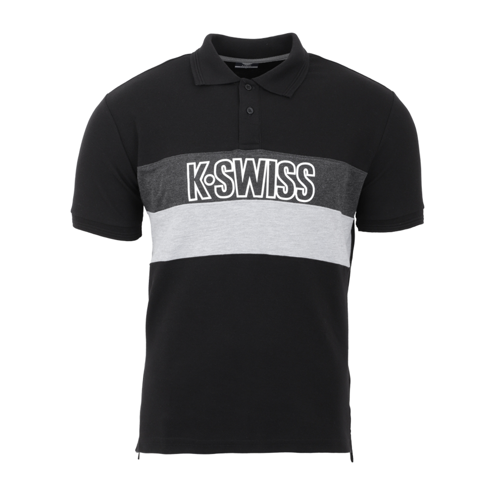 Foto 2 pulgar | Playera Polo K-swiss Ps014 Para Hombre Color Negro