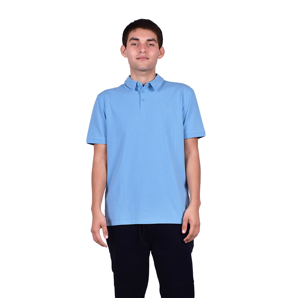 Foto 2 pulgar | Camisa Polo Jiko Ai Azul para Hombre