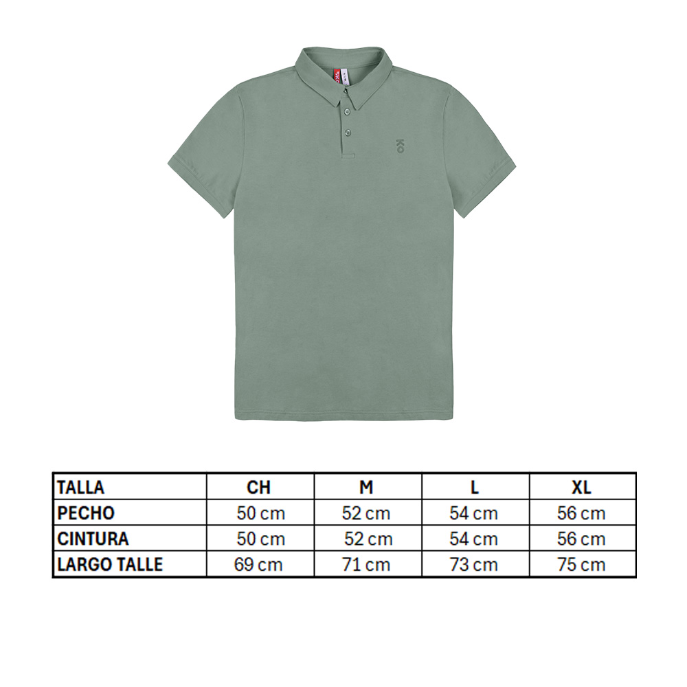 Foto 5 | Camisa Polo Jiko Ai Verde para Hombre