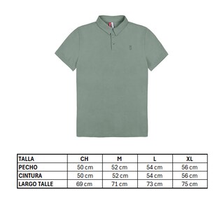Foto 5 | Camisa Polo Jiko Ai Verde para Hombre